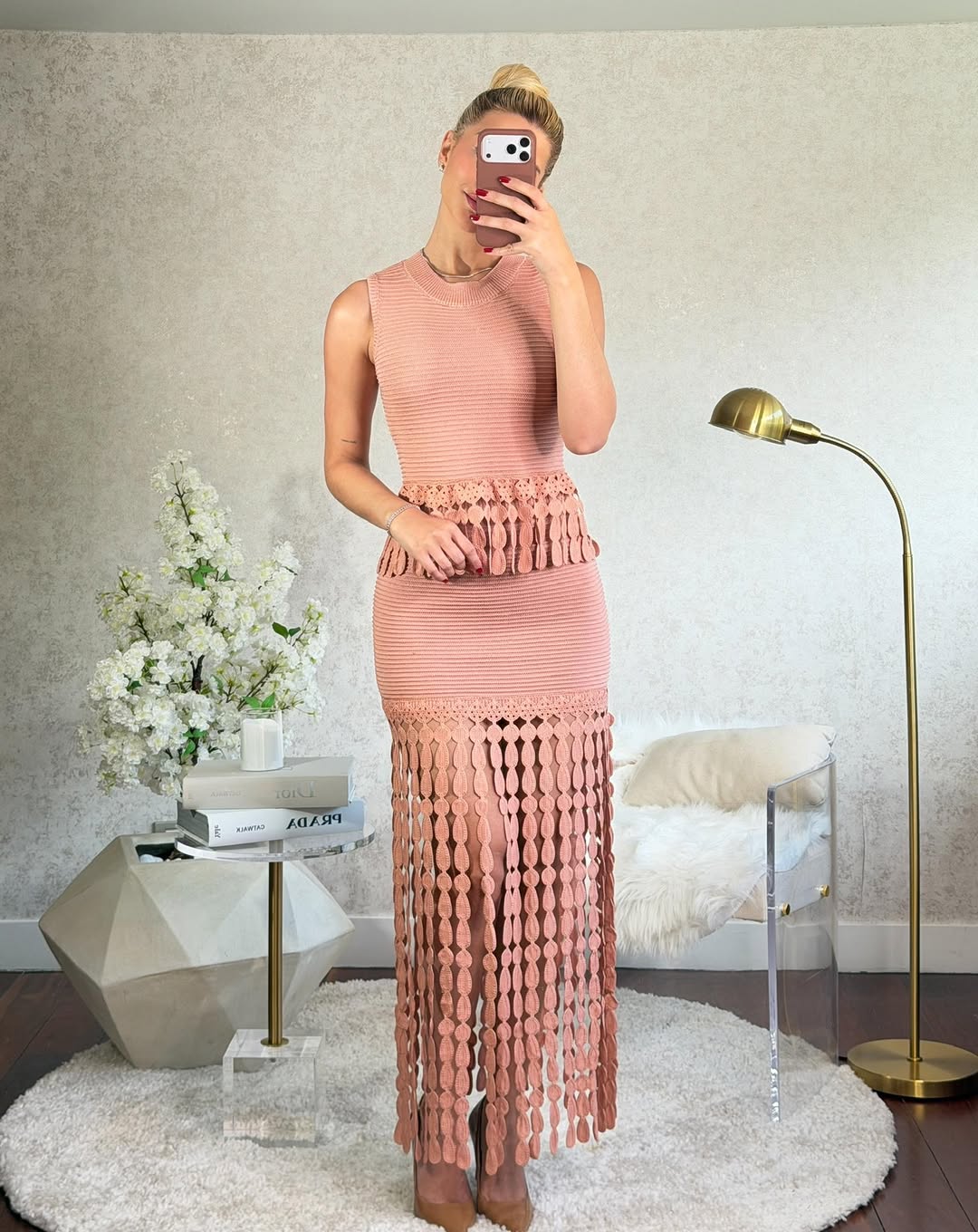 Rosé Pearl Conjunto